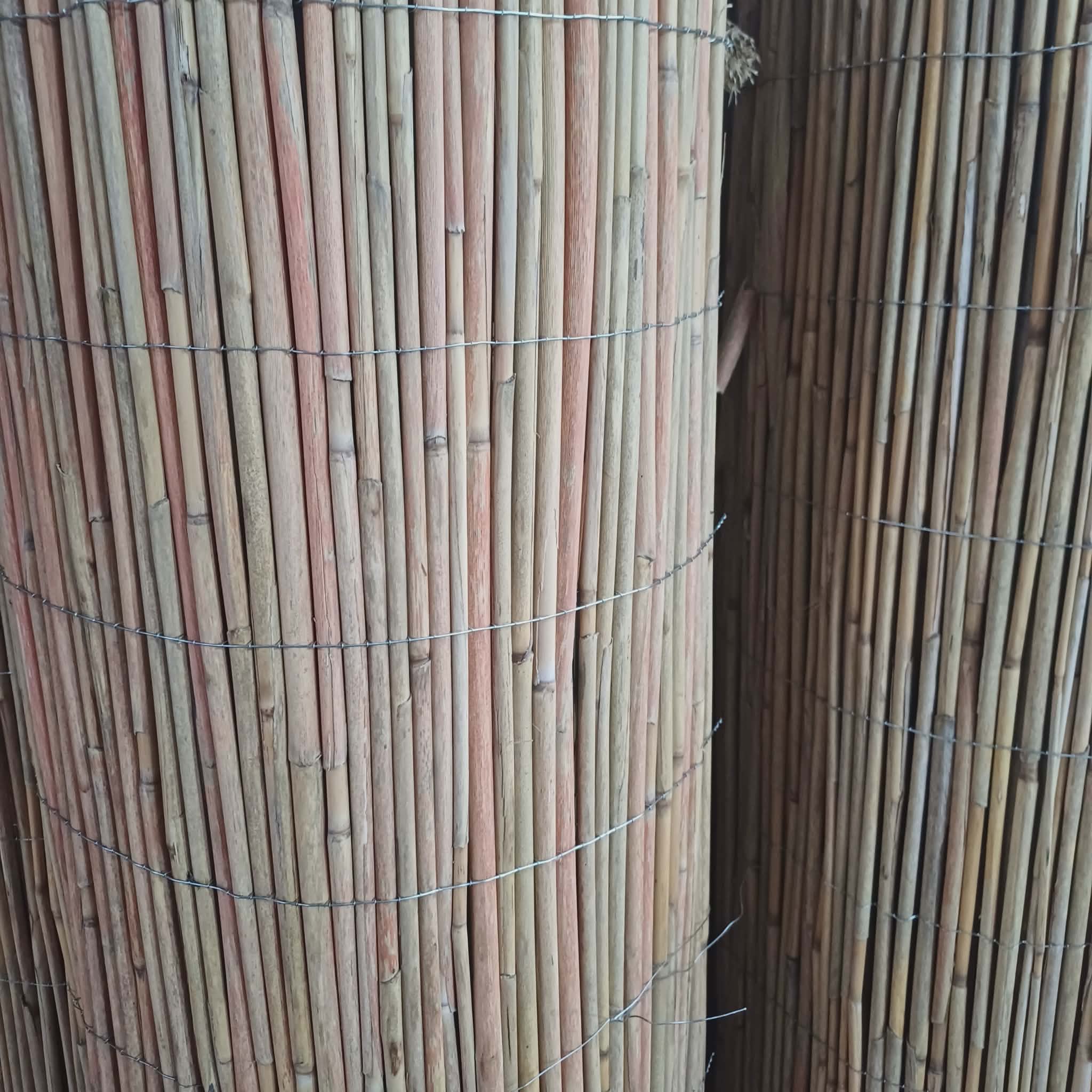 Rogojină din stuf cusută cu sârmă zincată - imagine 3