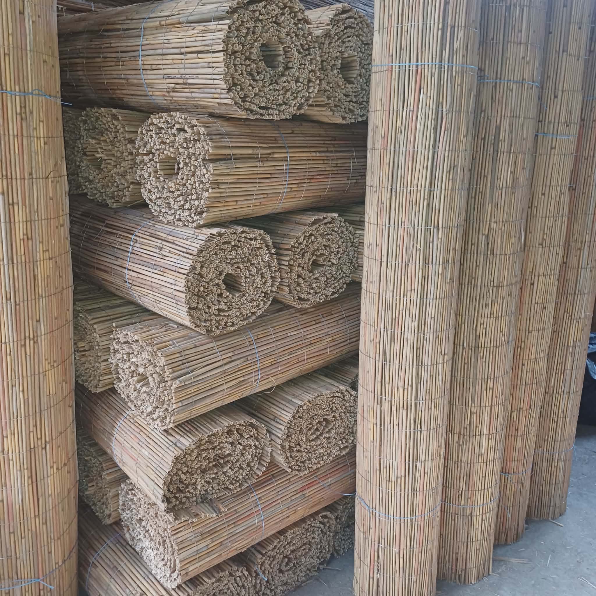 Rogojină din stuf cusută cu sârmă zincată - imagine 6